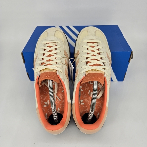 New adidas Handball Spezial 'Velvet Cream White Coral' Women's Shoes Size 6.5 - Picture 5 of 8